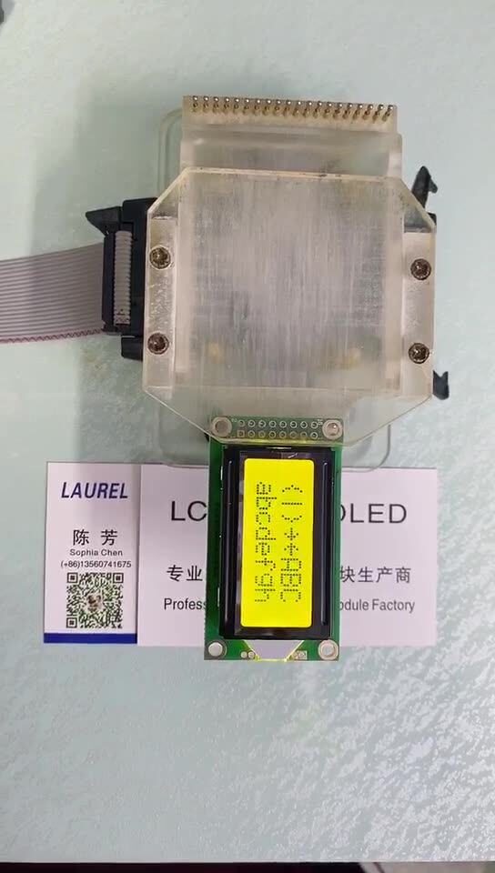 LCM0802B 5V 8x2 Character LCD 0802 (Blue Screen With Backlight - View #13