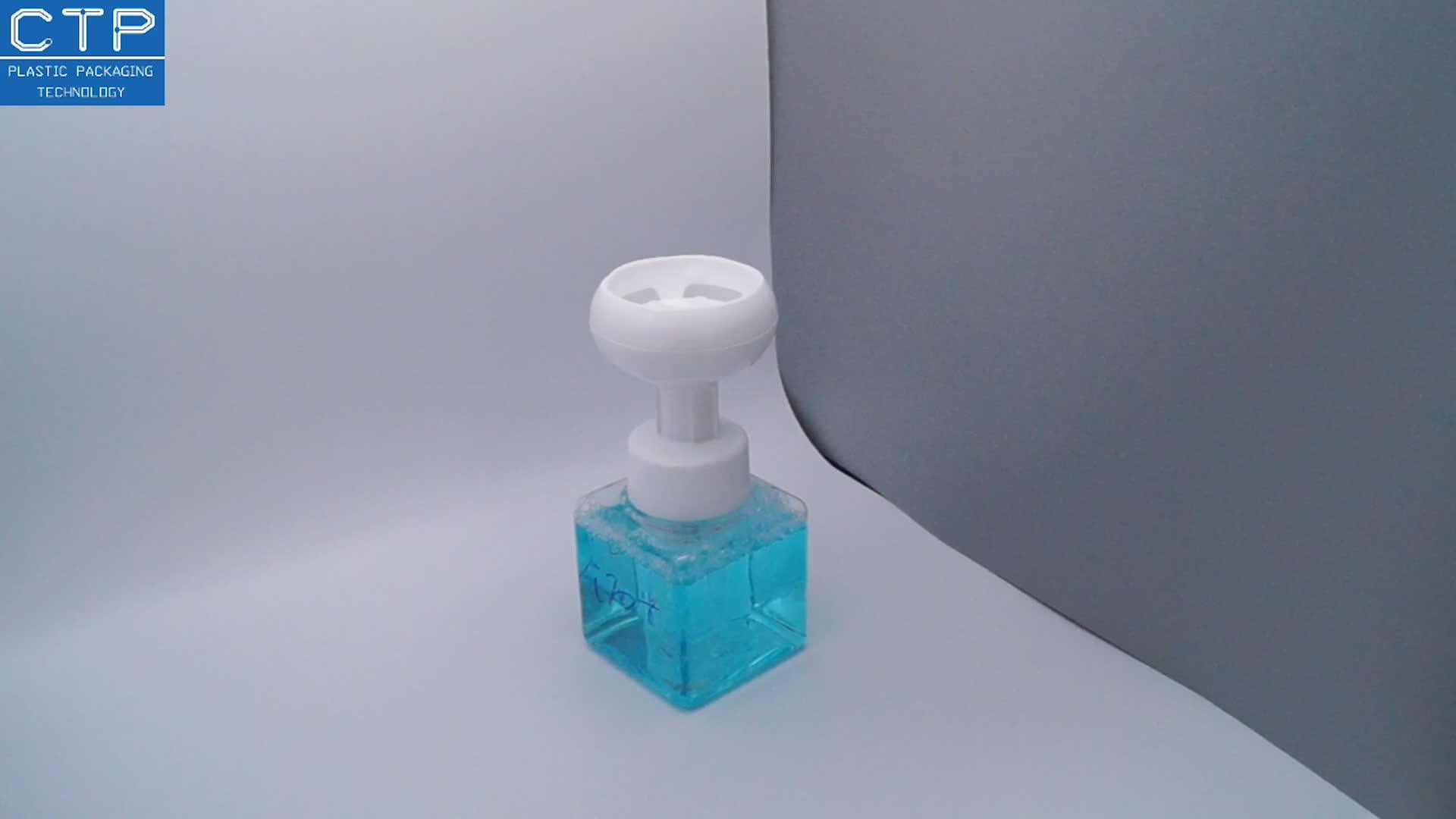 Foam Pump Lotion Pe Plastic Bottle 300ml Bottle Hand Soap Clip