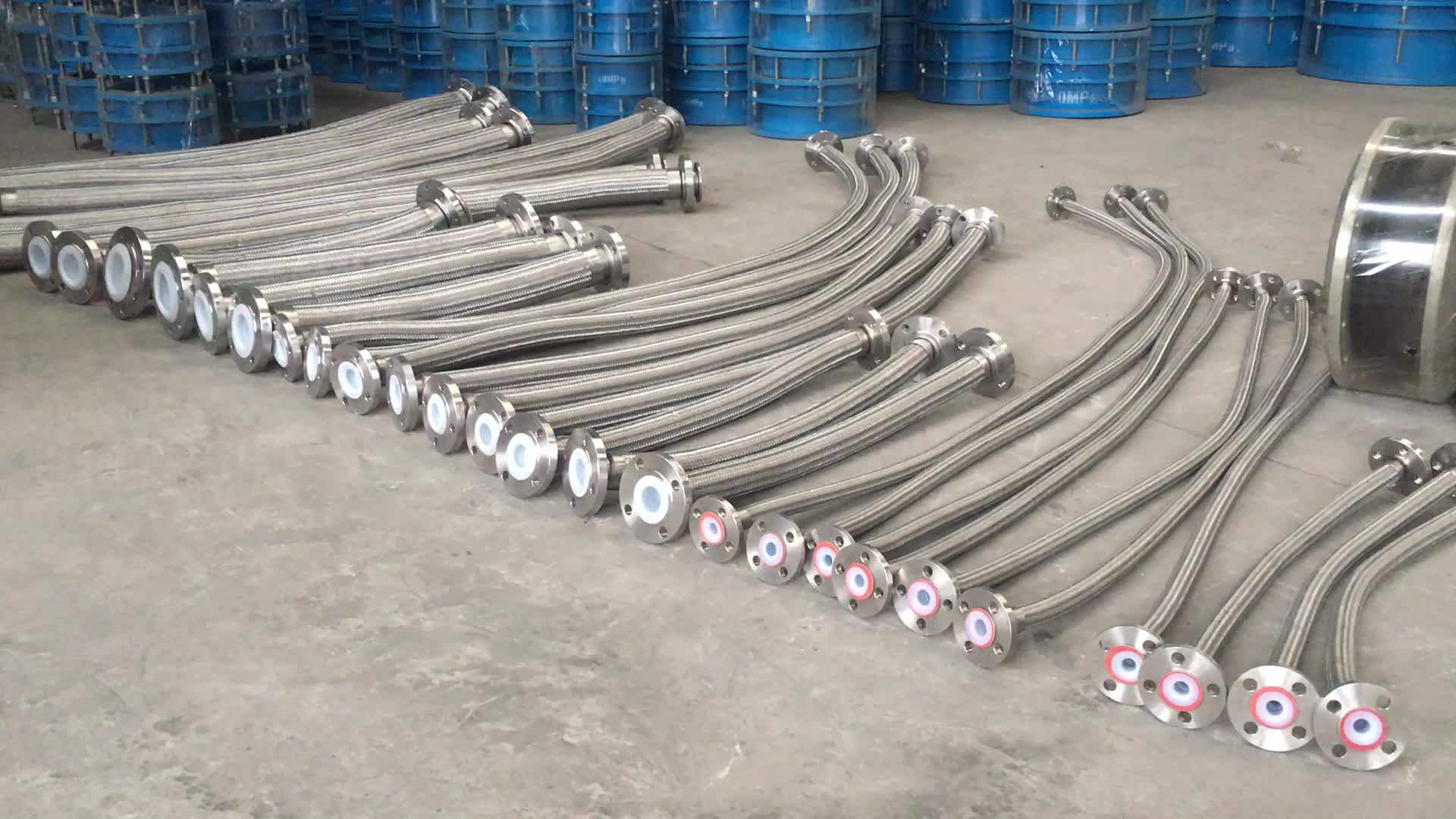 Pipe Coupling Ss Expansion Bellow Compensator Corrugated Flange Joint