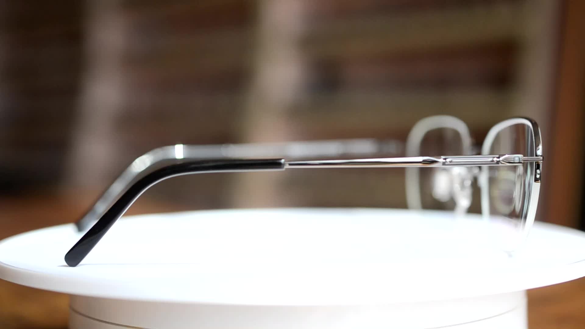 Wholesale Comfortable Nose Pad Titanium Unisex Optical Eyeglasses Frame