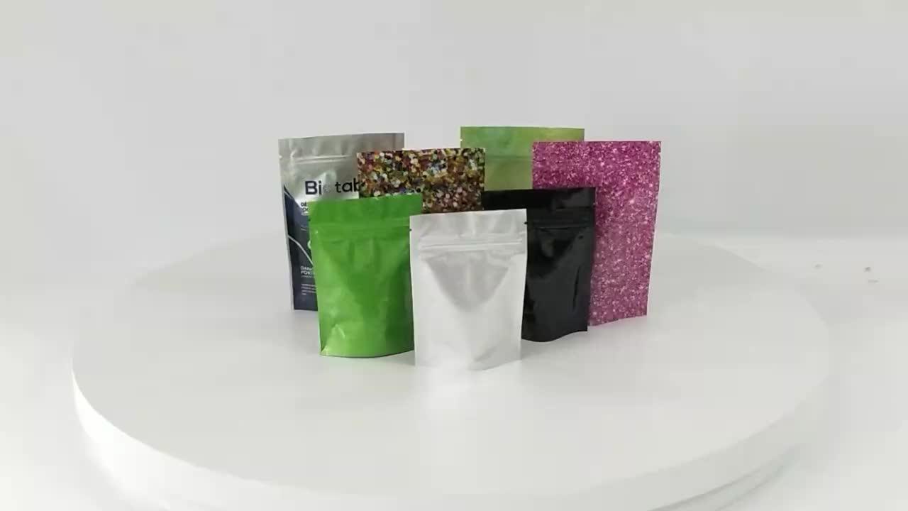 5 Kg Aluminum/foil Pouches Mylar Ziplock Bags,Food Safe,Smell Proof