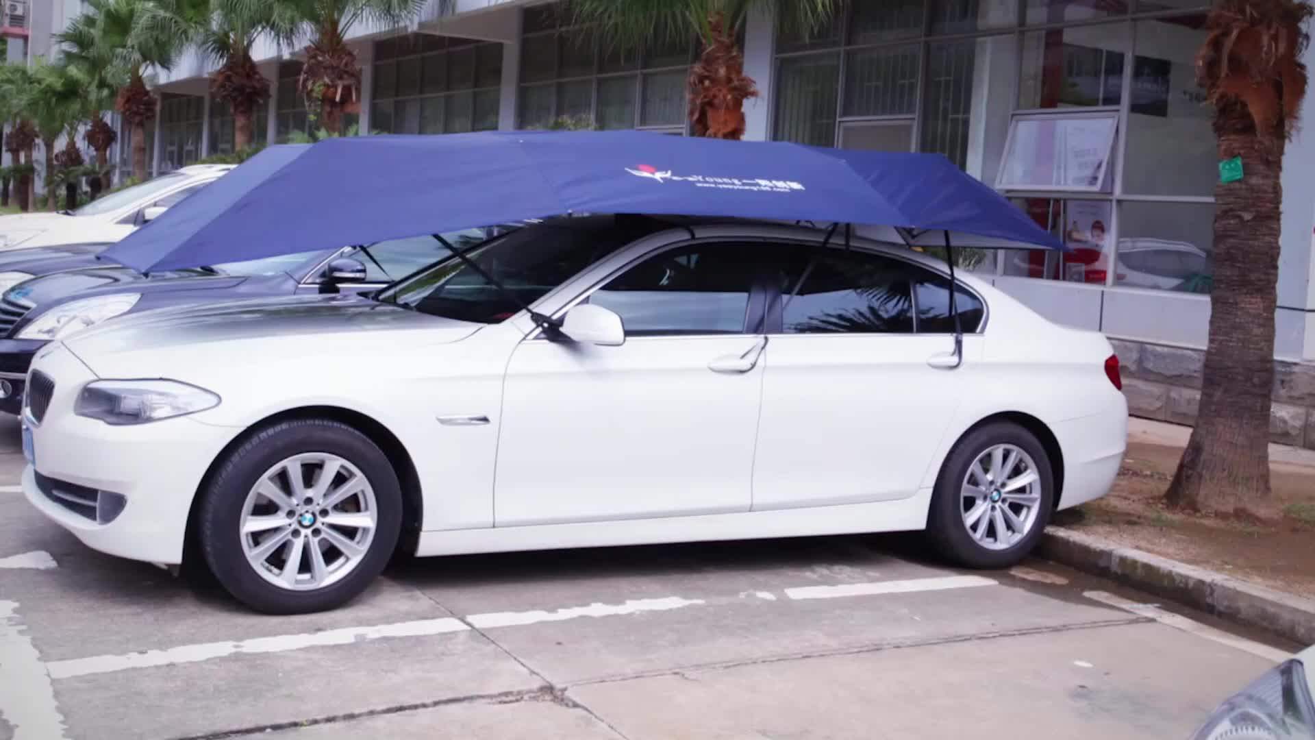 Full Automatic Anti Uv Waterproof Pop Up Car Covers Auto Accessories