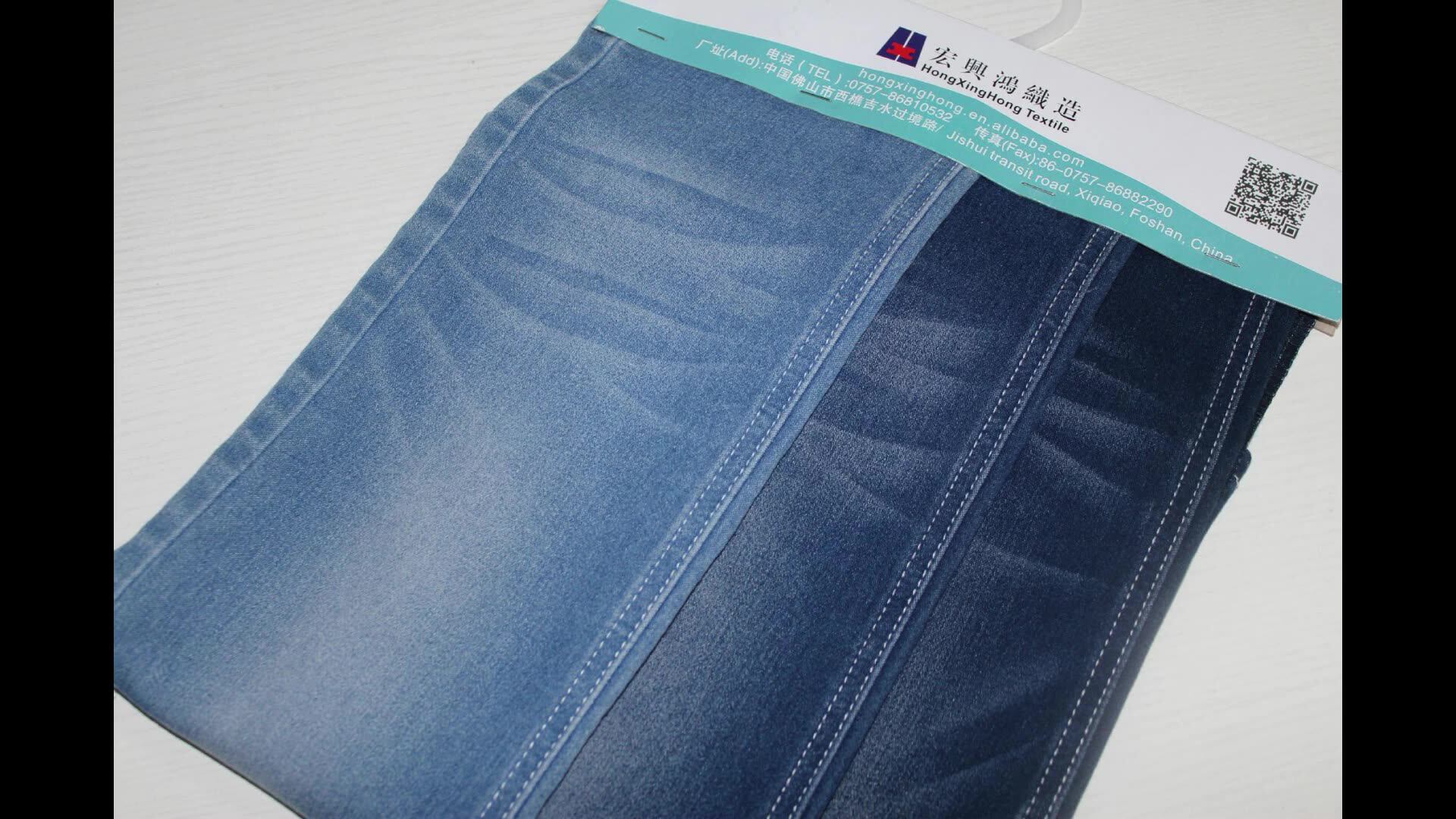 Jeans Comfortable Supper Stretch Men Pants Jeans Denim Fabric With