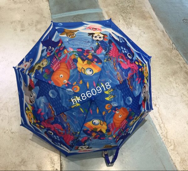 Zhuhai Changlong Ocean Kingdom Souvenir Paparazzi for Children's Umbrella Children's Umbrella Children's Gift
