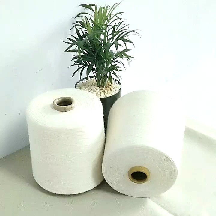 30hemp Cotton Yarn 40s Compact And Siro Spinning For