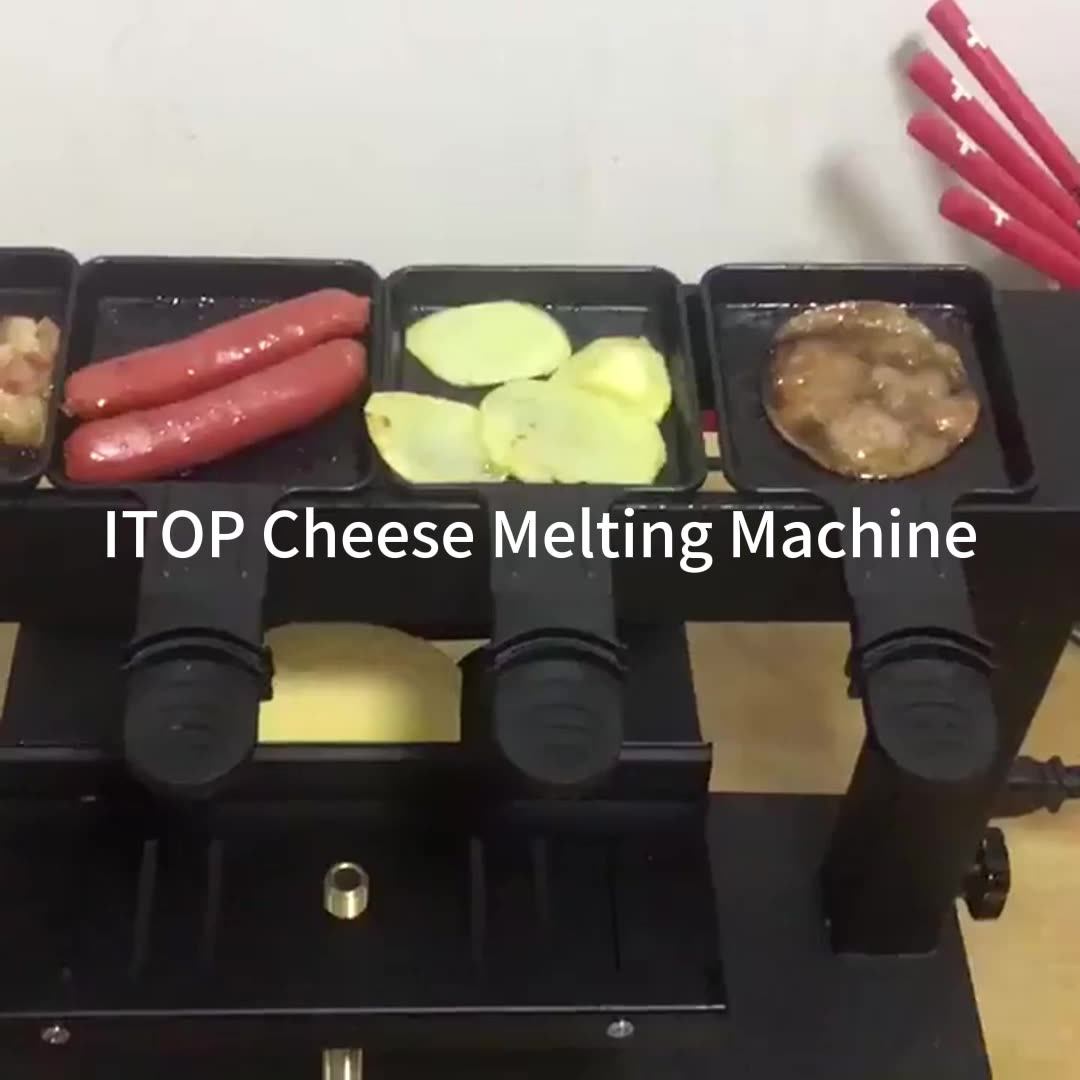 Half Round Cheese Rotary Electric Melting Machine,Restaurant Coffee
