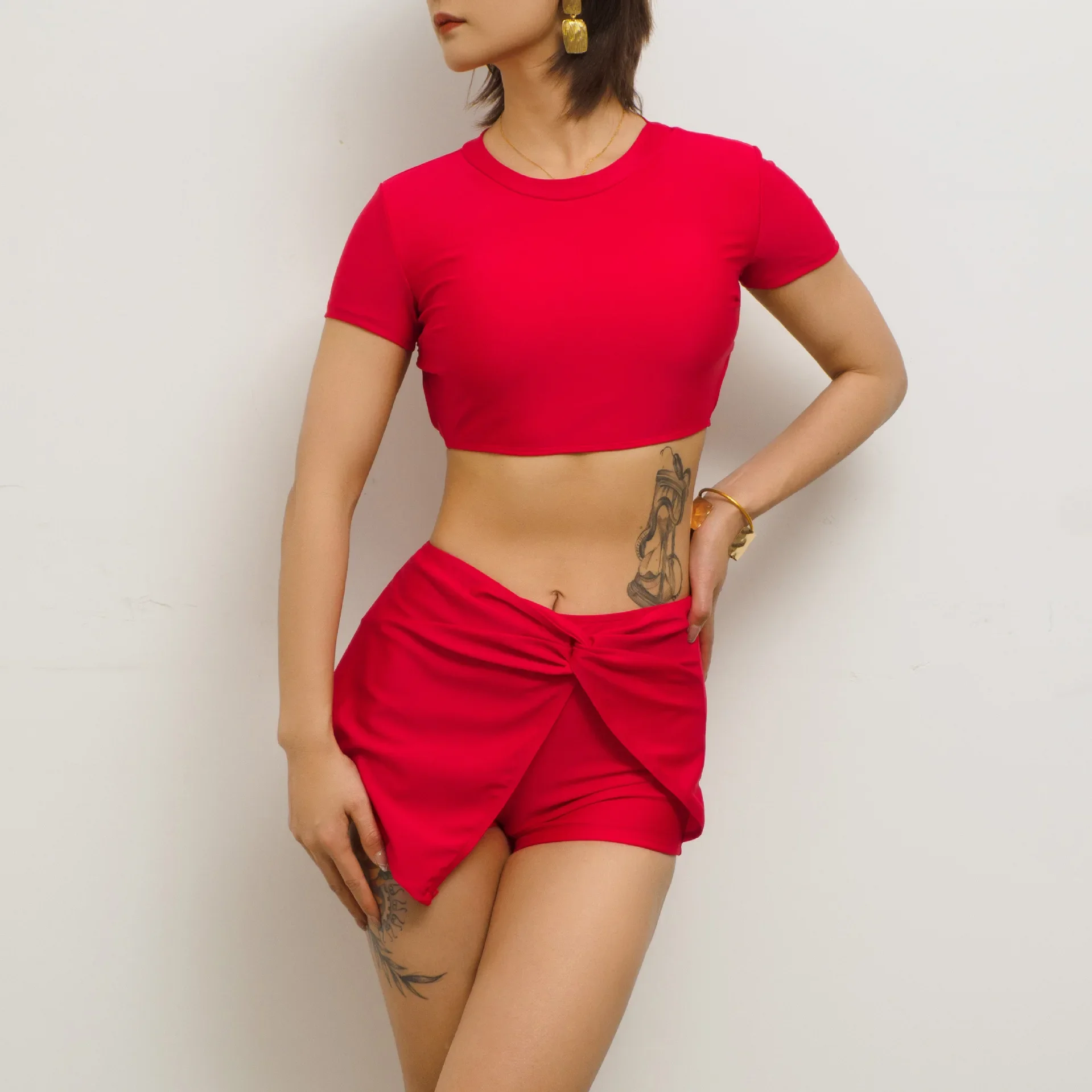 (Кросс-граничная торговля), купальник, короткий разрез Sexy Tank Top, европейский стиль