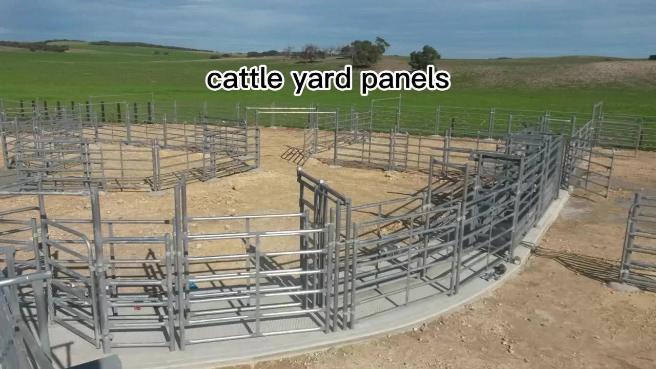 Au/nz Market 30x60mm Galvanized Heavy Duty Cattle Fence Panels / Horse