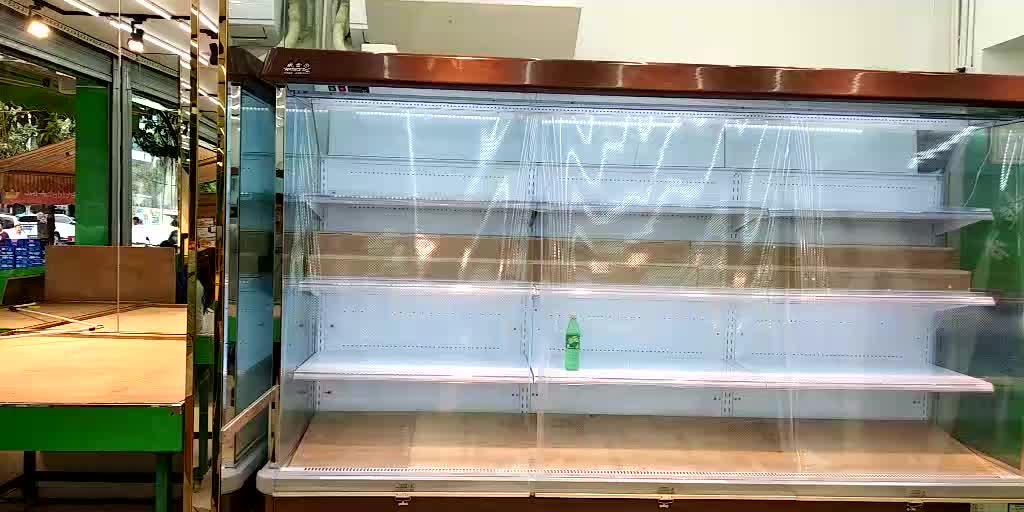 Open Display Chiller Commercial Vegetable Display Refrigerator For Supermarket Buy Open