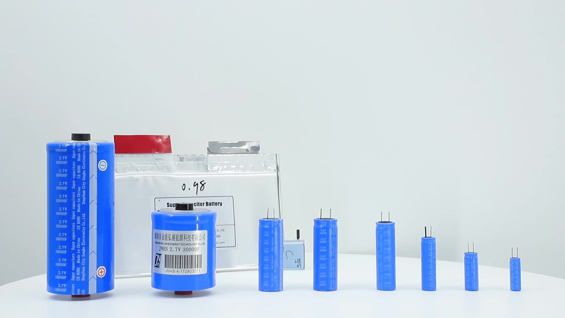 Graphene Super Ultracapacitor 4.2v 4000 Farad 4.2v Super Capacitors