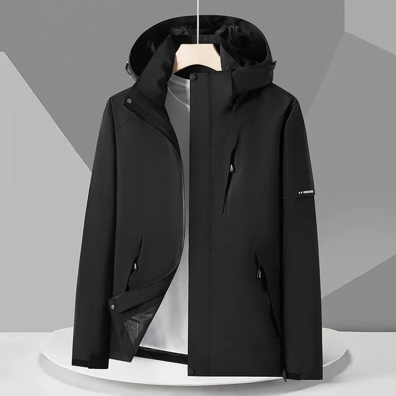 Winter windproof waterproof breathable travel camouflage jacket…