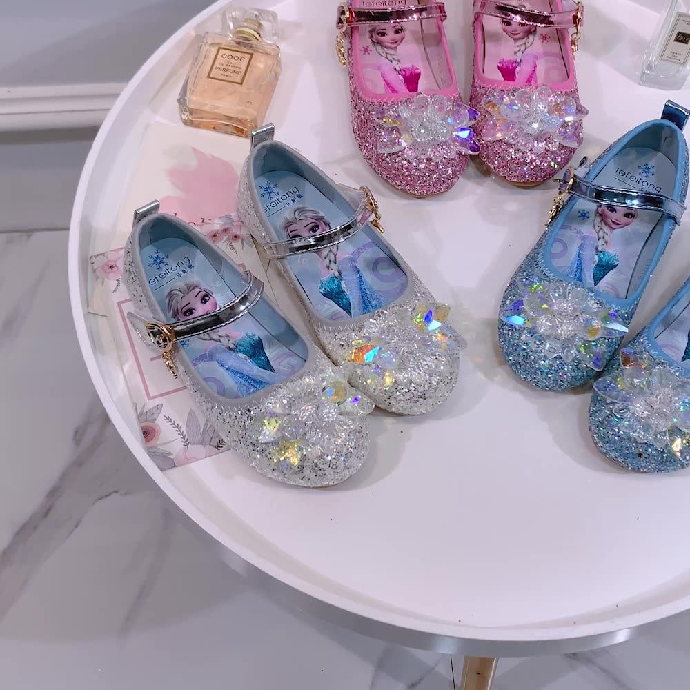 Sandalias De Cristal Con Purpurina Para Niñas,Zapatos Elsa,Aurora,Mariposa,Cenicienta,Bella,Sofía,Rapunzel,Regalo De Cumpleaños - Buy Zapatos Niños Zapatos De Baile,Niñas Zapatos De Princesa Zapatos, Princesa De La Muchacha Zapatos De Sandalias ...