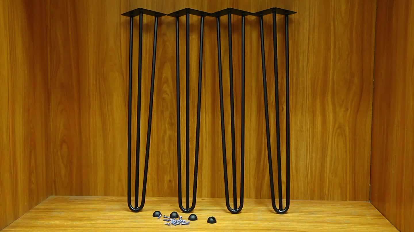 Quickly Delivery Cheap 440" Hairpin Hair Pin Legs For 3 Rod Hairpin