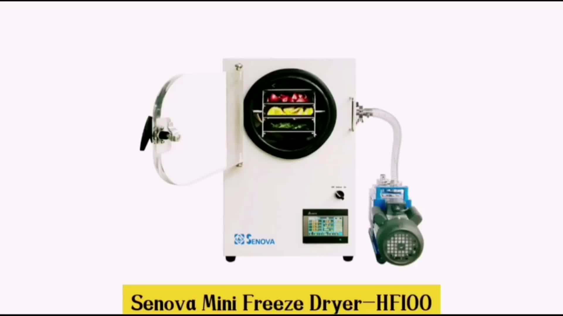 2kg Vacuum Freeze Drying Farm Milk Food Fruit Flower Vegetable Machine