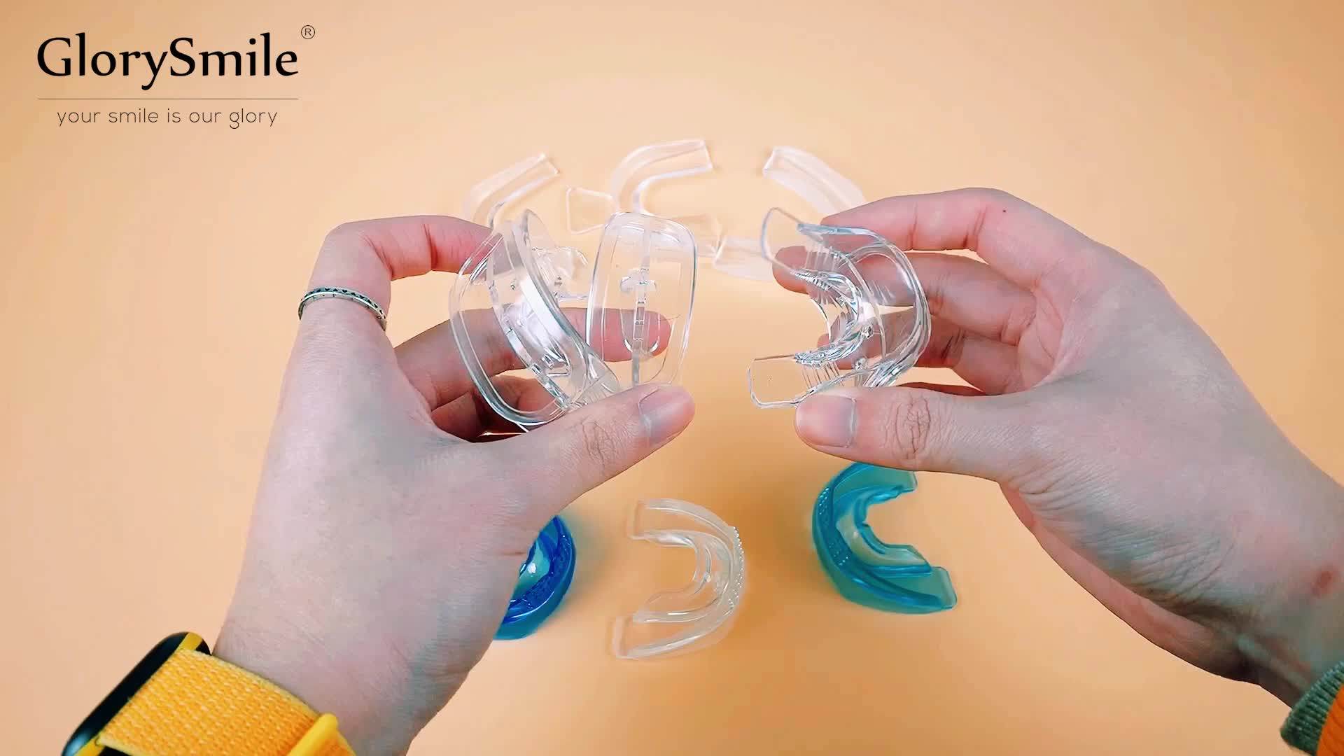 Ce Home Use Soft Silicone Teeth Whitening Foam Strip Mouth Guard With