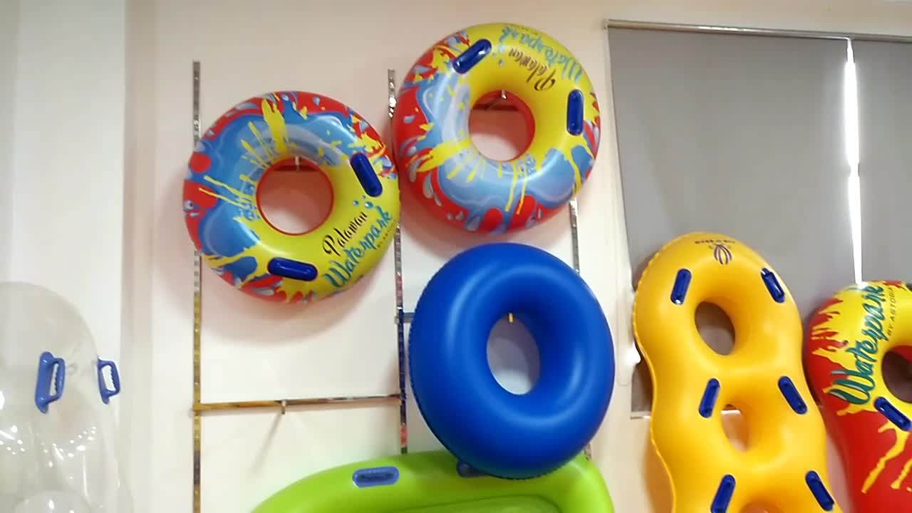 Customized Pvc Inflatable Water Slide Round Tube Raft Boat For