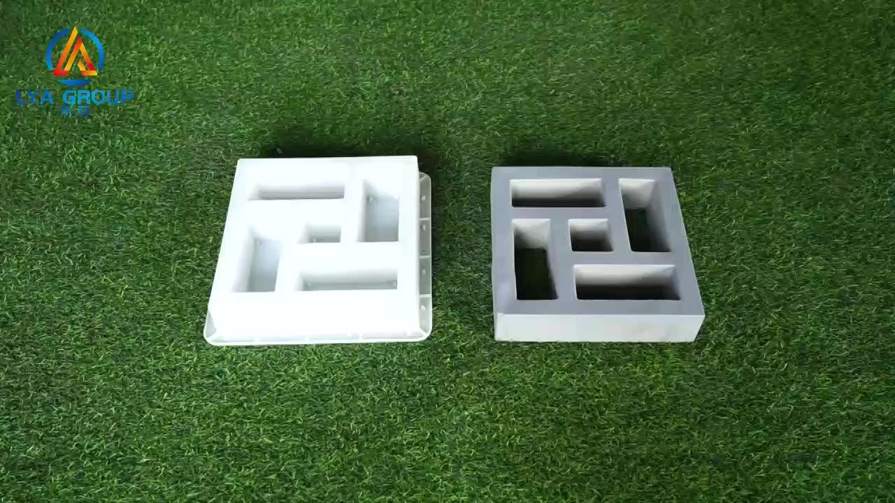 Decoration Window Block Mold 3d Block Plastic Mold Precast Breeze Block