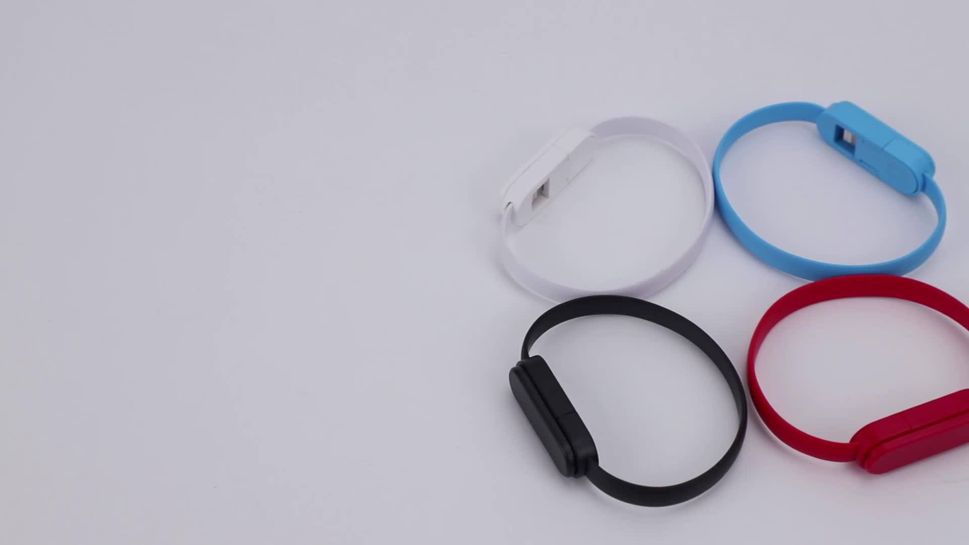 2019 Newest Type C Charger Bracelet 2 In 1 Usb Data Cable Bracelet