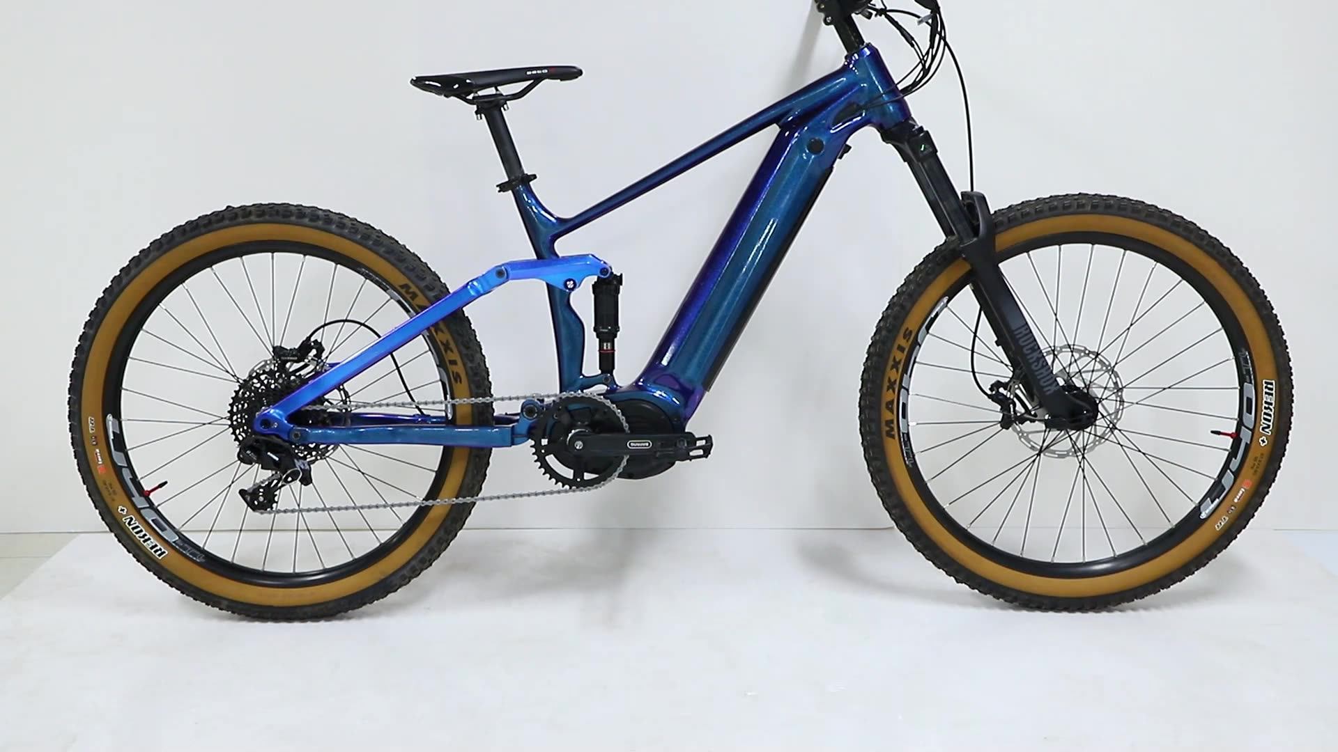 2023 New Arrivals Electric Fast Mountainbike Full Suspension Mid Drive