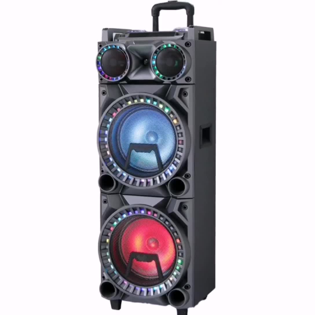 Audmic Ac/dc Power Built In Battery Pa Karaoke Speaker System Box With