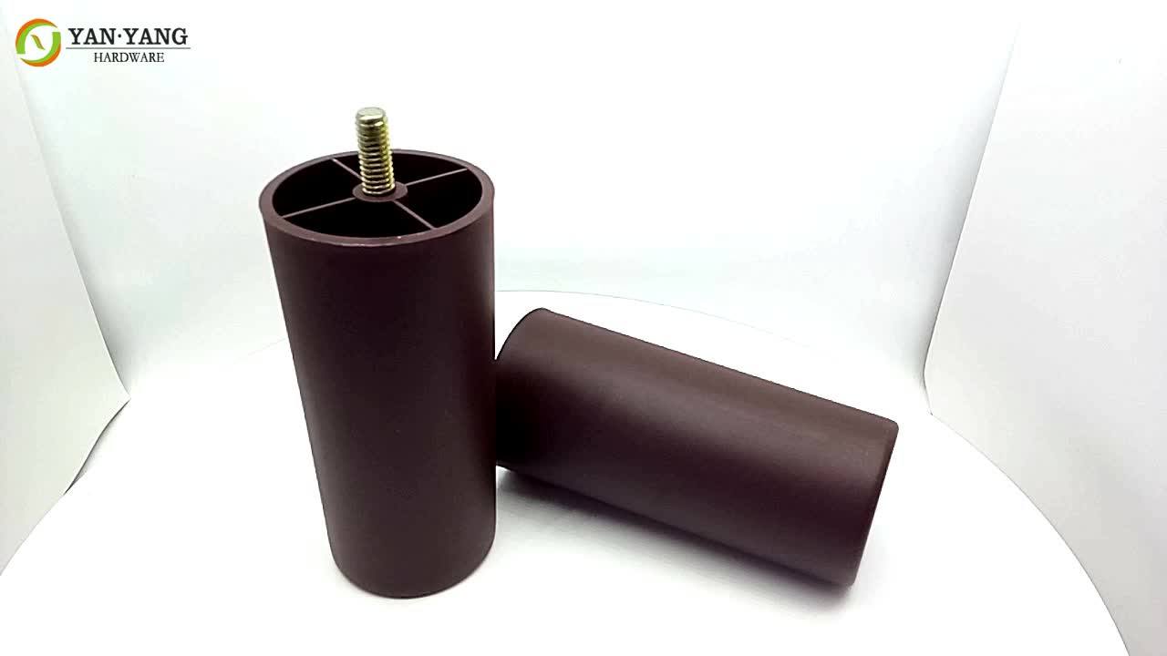 Top Quality Durable Best Material Replacement Round Plastic Sofa Feet