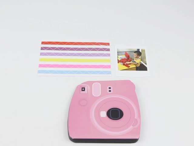 Caiul Exclusive Design Instax Mini EVO Style DIY Photo Album Camera Shape  Cover Made of Paper