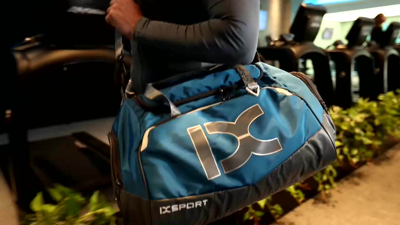 Custom With Logo Foldable Waterproof Duffel Team Football Sublimation