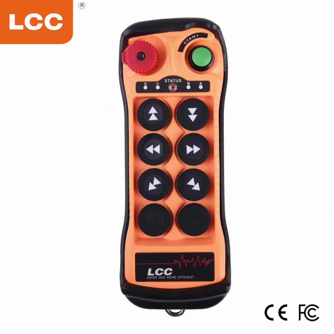 Q606 6ปุ่มความเร็วรอก Universal เครนไร้สายวิทยุรีโมทคอนโทรล Buy เครน