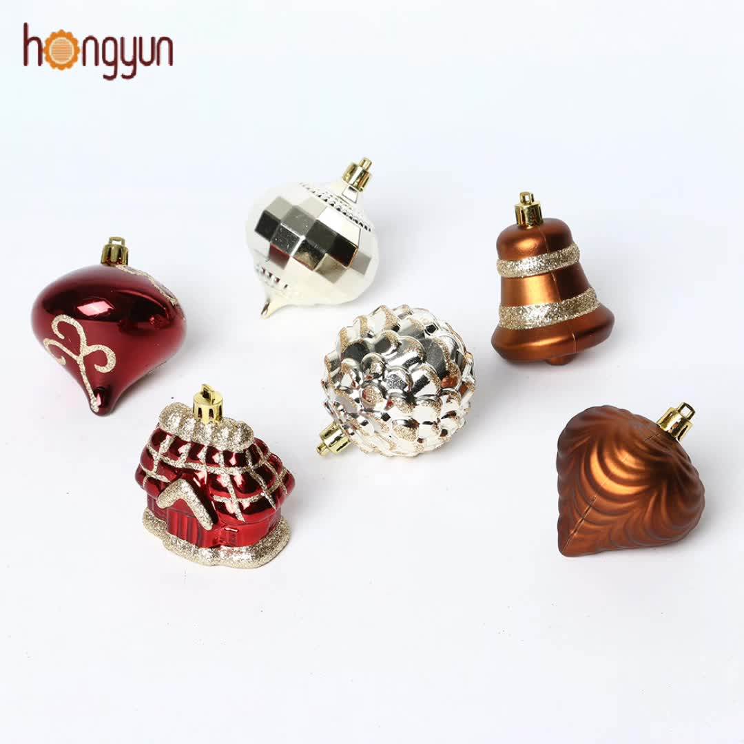 Shatterproof Festival Decor Christmas Tree Decoration Vintage Hanging