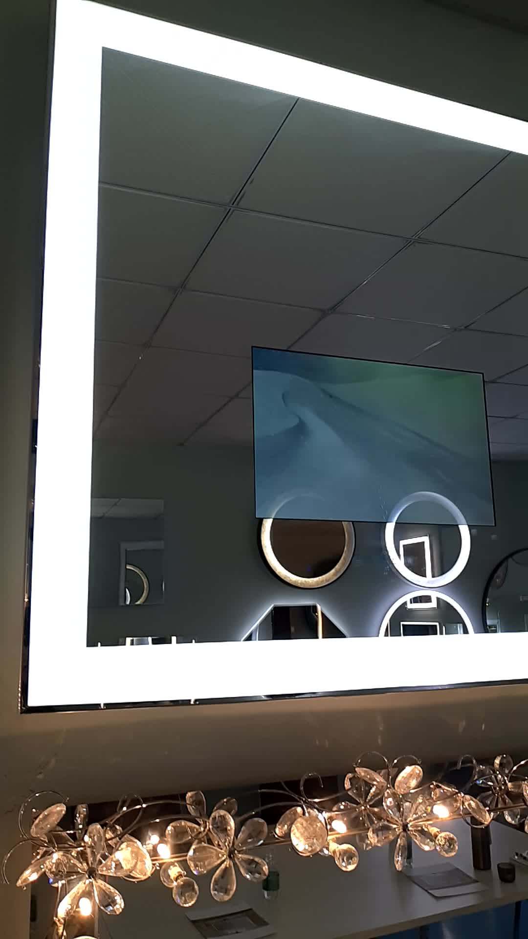 Usa Market Hot Sale Ul Certificate Modernized Hair Salon Lighted Mirror