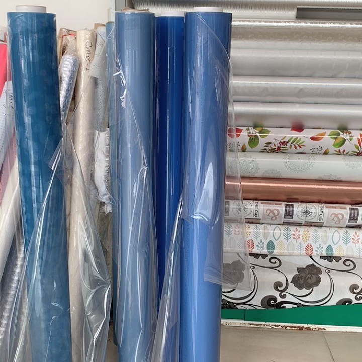 Waterproof White Color Thick Transparent Soft Pvc Film Roll Plastic