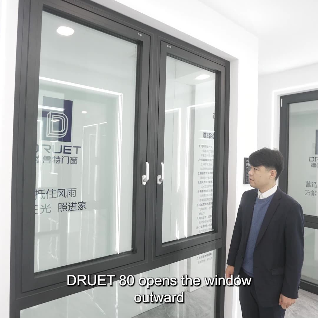 Druet European Casement Windows Living Room Casement Windows Lowe