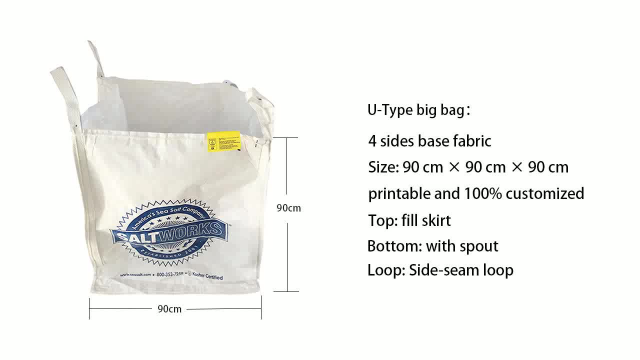 1 Ton Super Sack Fibc Bulk Bags For Construction Sand Cement Lime Buy