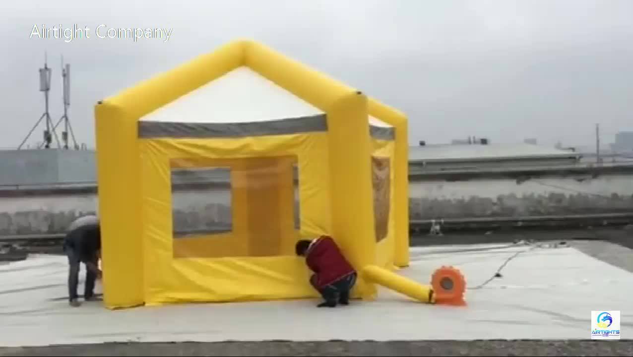 Outdoor Inflatable Carport Durable Inflatable Pvc Mobile Car Garage