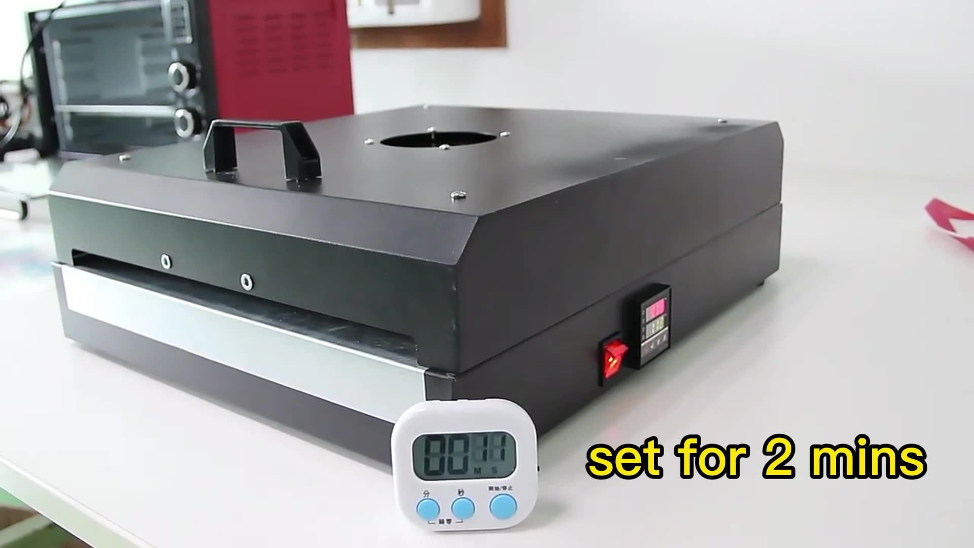 Lancelot New A3 A4 Pet Film Dtf Oven Hot Melt Powder Heating Drying And