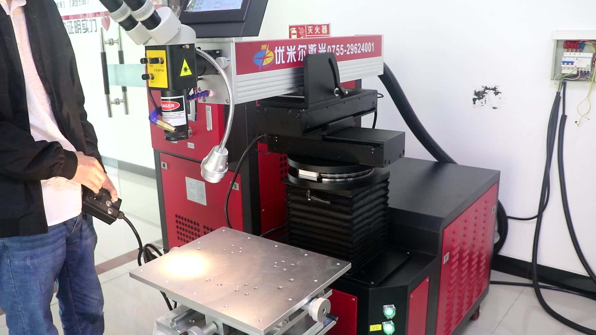 360 4 Axis 3 Axis Cnc Rotating Fouraxis 200w Mold Laser Welding Robot