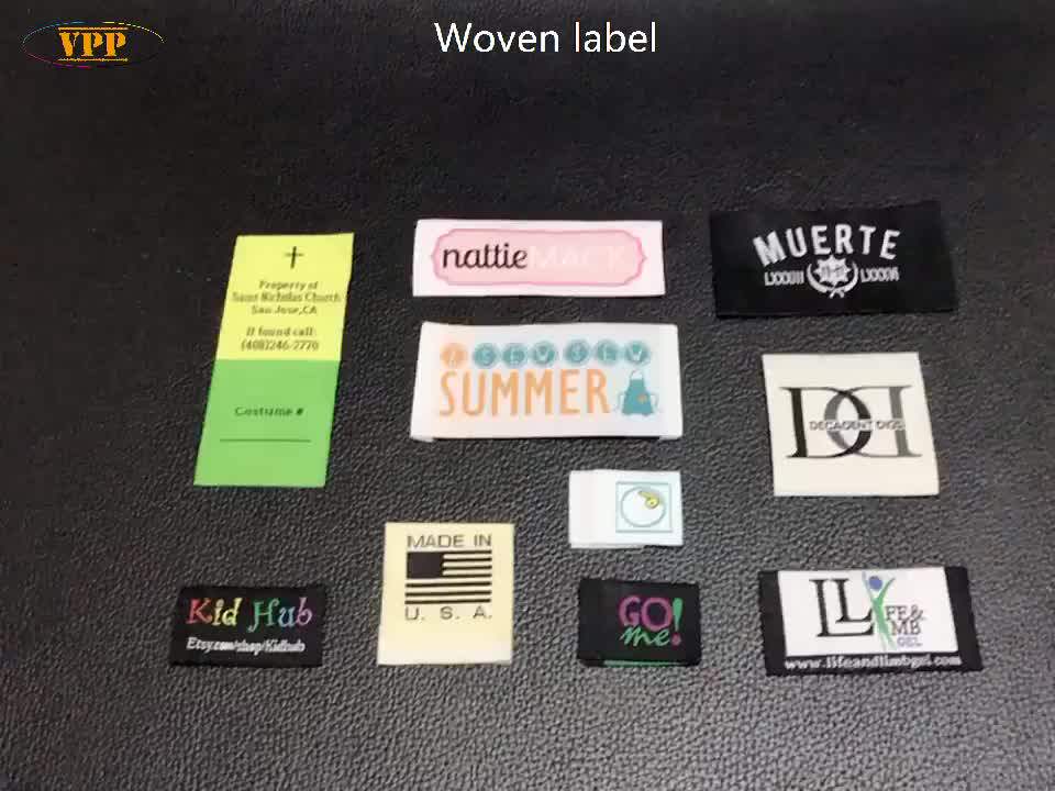 Custom Fabric Clothing Main Hem Collar Labels Buy Free Design Custom