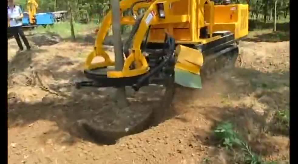 tree digging machine