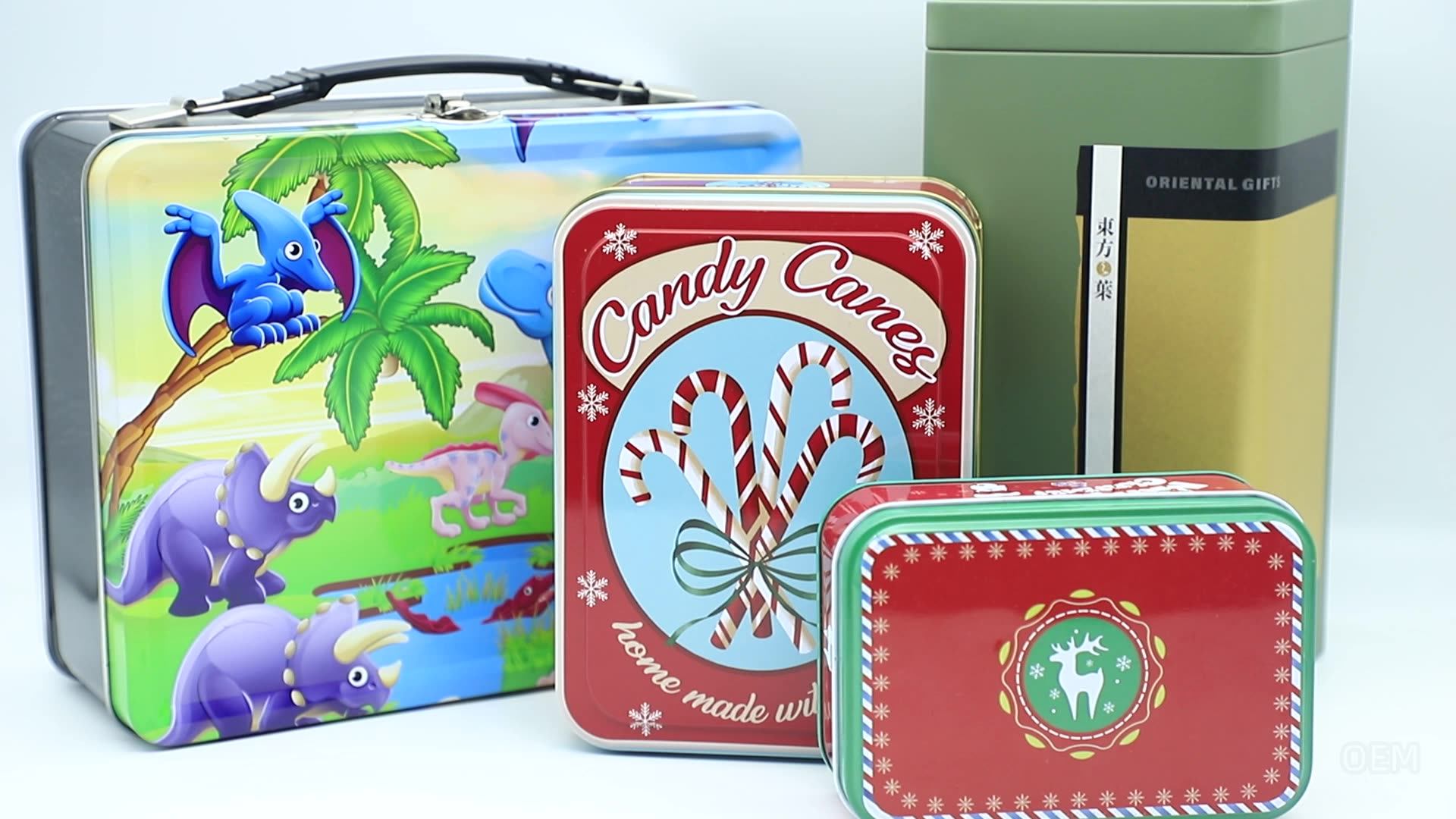 Custom Sticker Empty Metal Container 4oz 8oz Matte Black Candle Tins