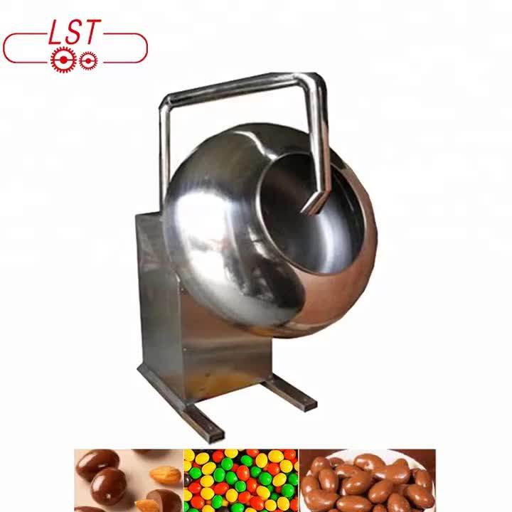 Automatic Hot Chocolate Ice Cream Coating Machine Confectionery Coating