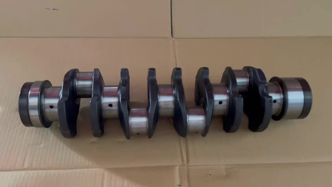4hf1 4hg1 Crankshaft 8971129813 For Npr Nqr Light Truck Nitriding