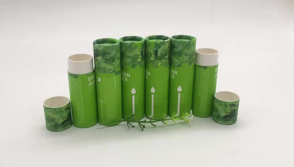 Biodegradable Lip Balm Lipstick Packaging Balm Container - Buy Lip Balm Paper Tube,Lipstick ...
