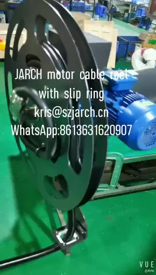 Gantry Crane 100m Spring Return Cable Reel Motorized Cable Reel