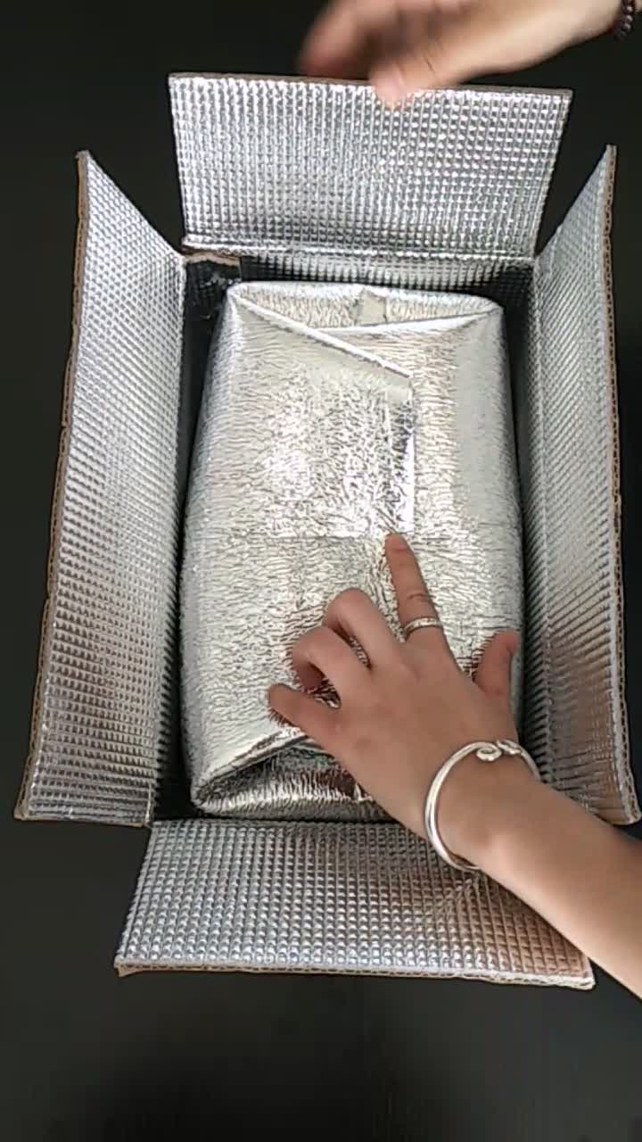 Aluminum foil bags with zipper and tear notch Clearance
