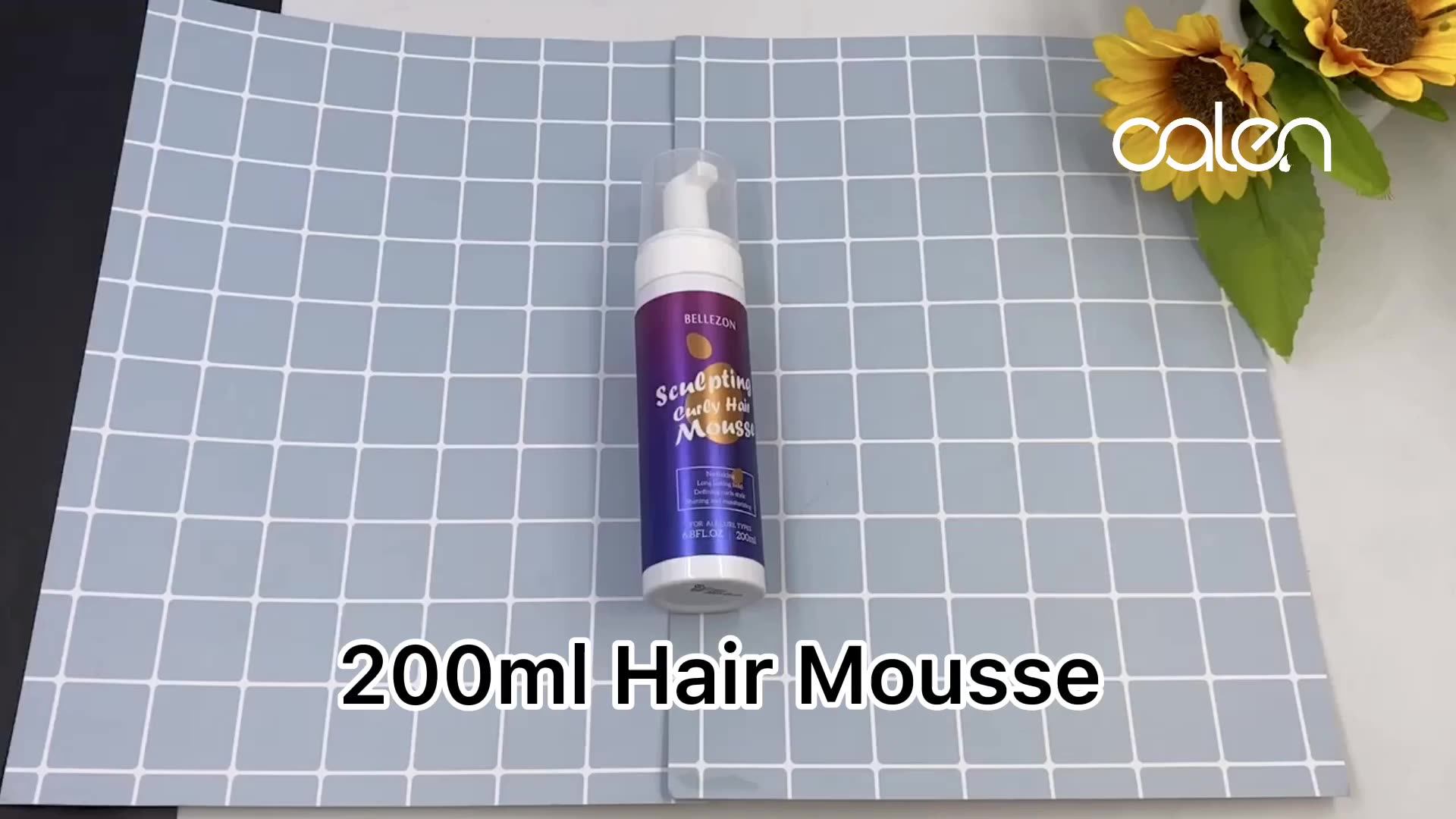 Private Label Hair Products Rich Foam Styling Strong Hold Hair Foam