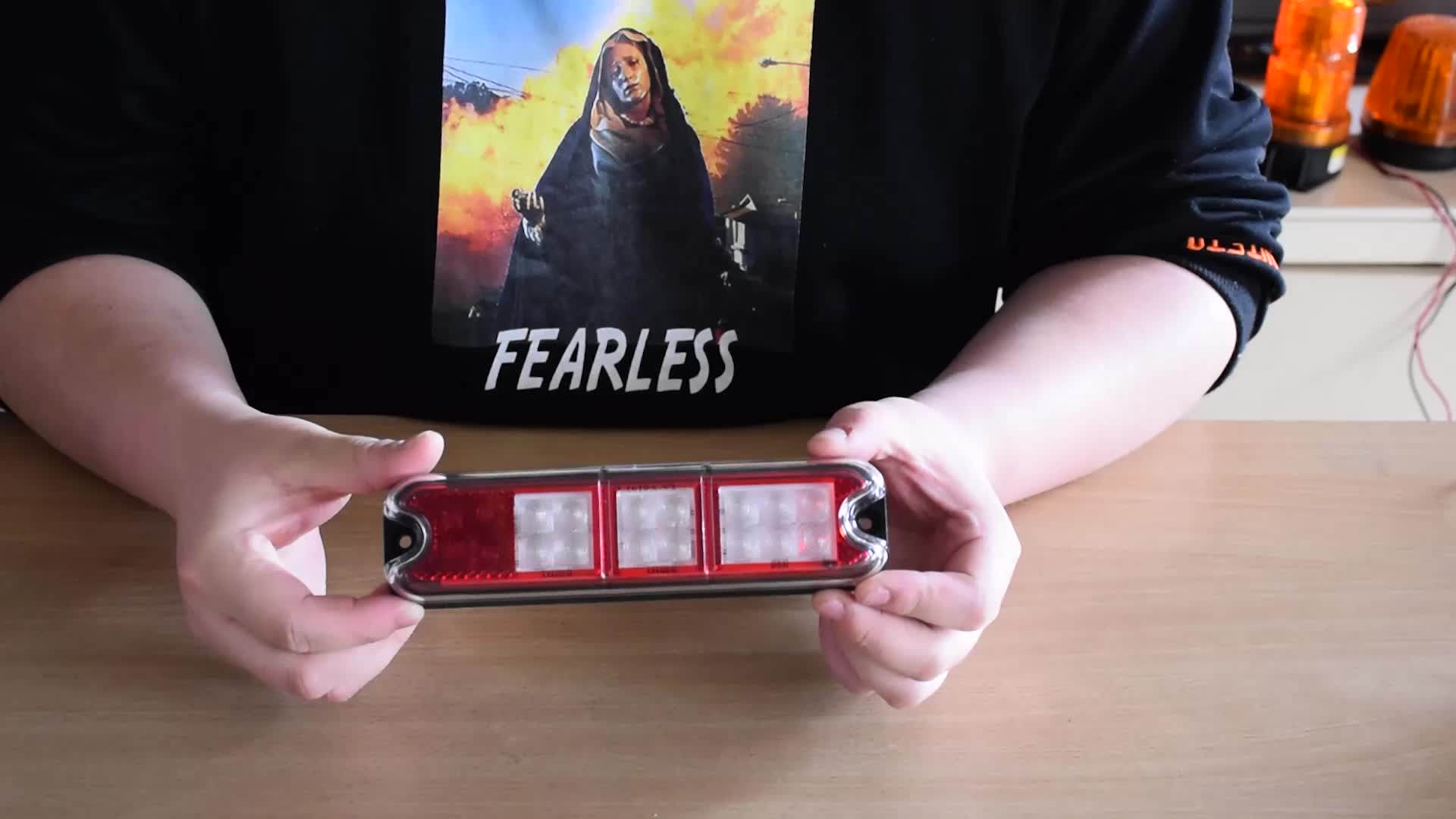 Waterproof 12v Led Side Marker Light Signal Light Abs Base,Pc Lens 1