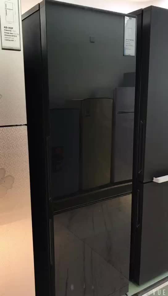 315l Black Glass Door Refrigerator New Model 11 Cu Ft Fridge Double