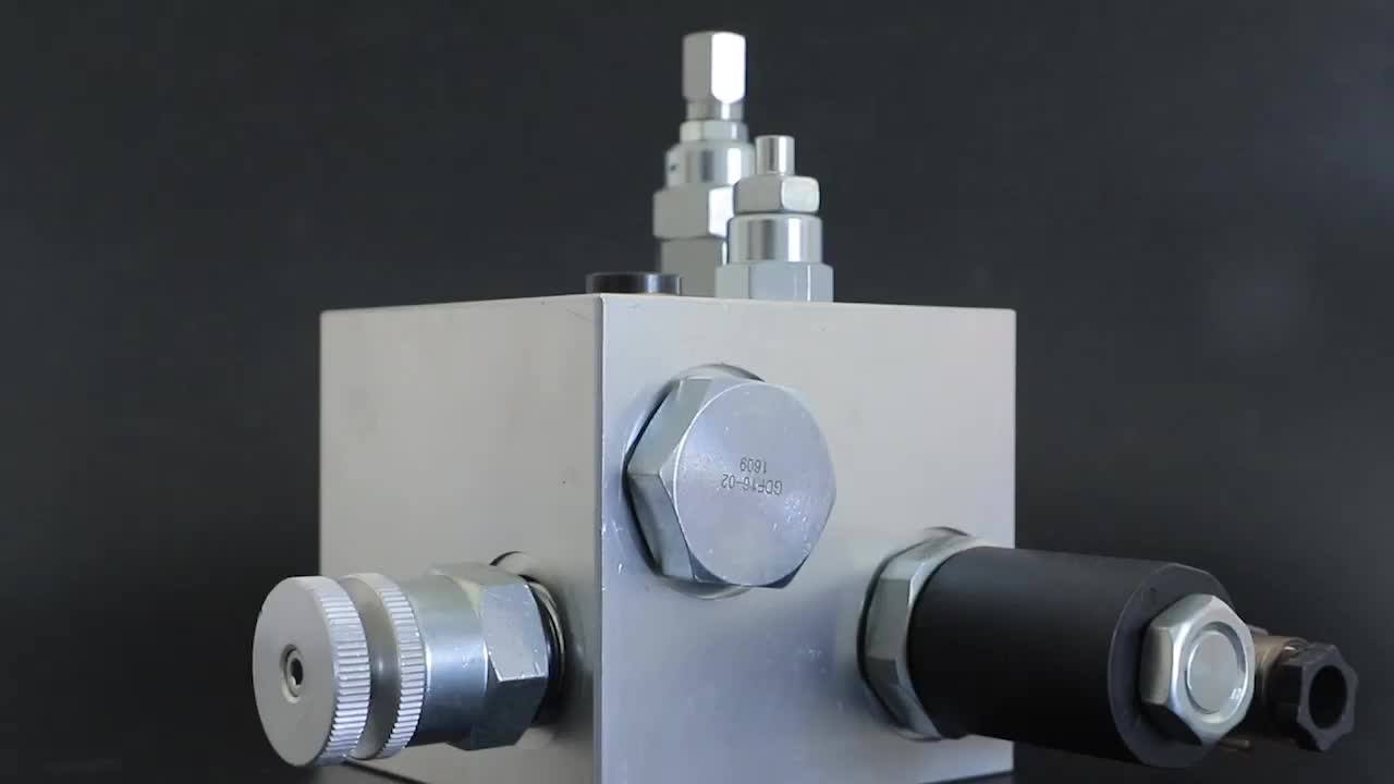 Dlf1000 Hydraulic High Pressure Adjustable Restriction Valve With