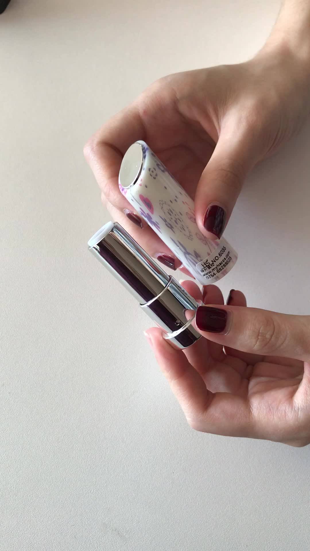 Custom High End Round Black Lipstick Containers For Wholesalers Buy