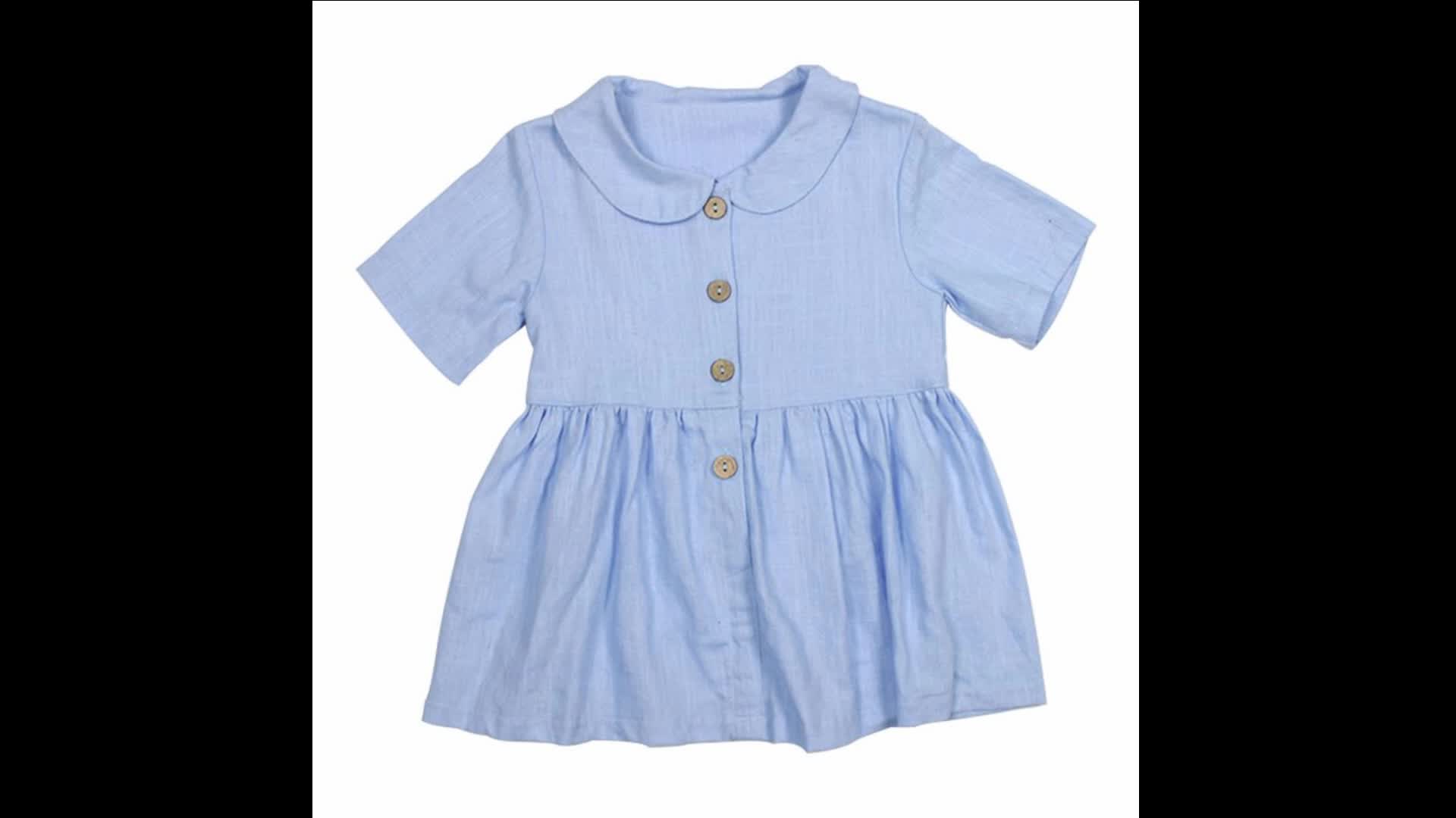 short linen frocks
